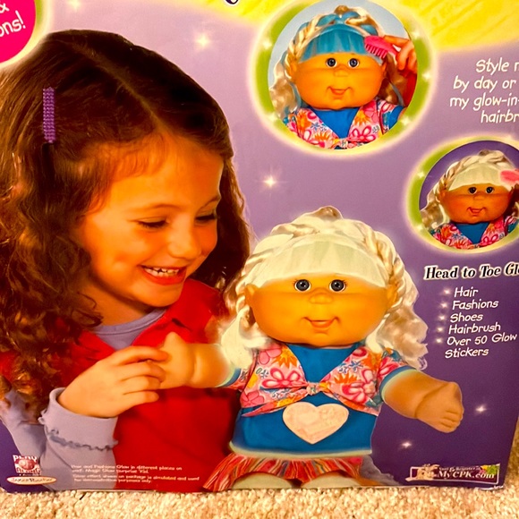 Cabbage  Patch Doll Magic Glow Surprise  doll 2007 rare blonde with pigtails ☺️ - Picture 5 of 11